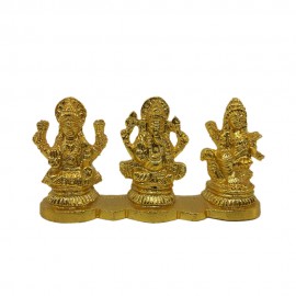 God Lakshmi Ganesha Saraswati Idol