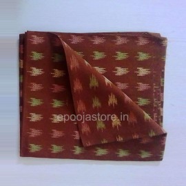 Ikkat Cotton Blouse Piece ( Maroon Color )