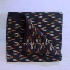 Ikkat Cotton Blouse Piece ( Block Colour )