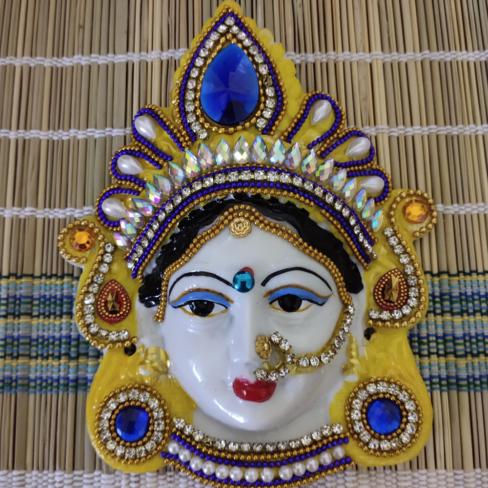 Ammavari Face With Kundan Work - 5