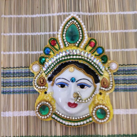 Ammavari Face With Kundan Work - 1