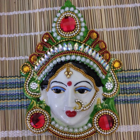 Ammavari Face With Kundan Work