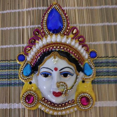 Ammavari Face With Kundan Work - 5
