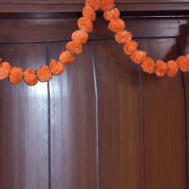 Decorative Artificial Marigold Flowers (58 Inches)