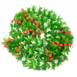Decorative Artificial Flowers Green Colour  (76 Inchs)