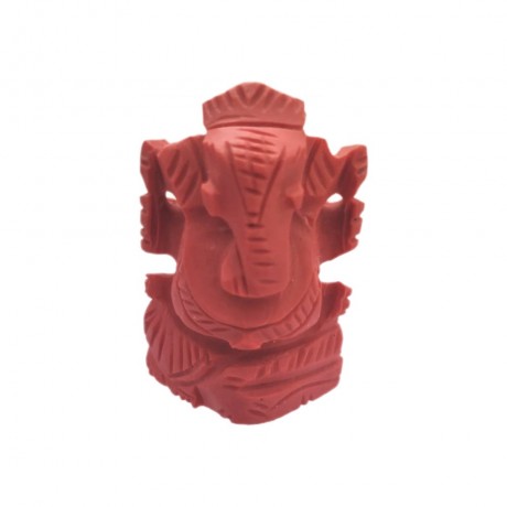 Red Coral Ganesha (20 Grams)