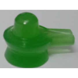 Synthetic Green Shivalingam