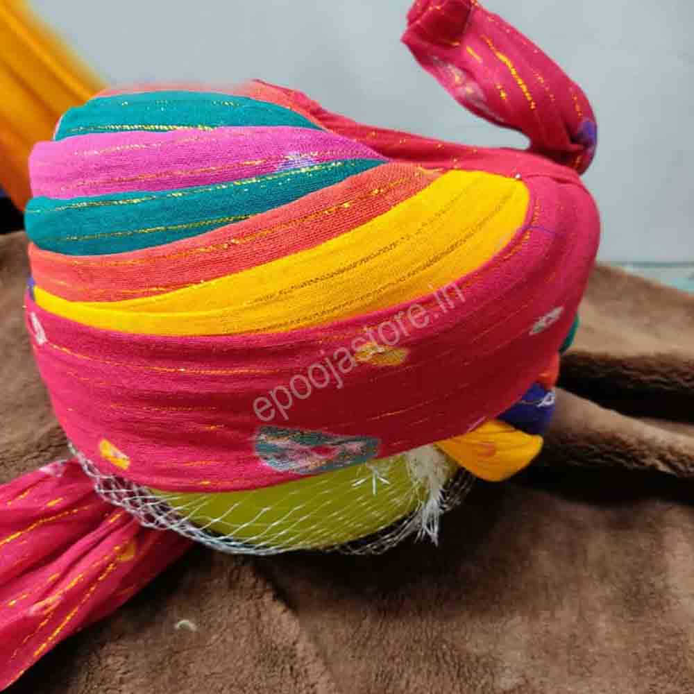Rajesthani Pagidi Multi Colour ( 9 Meters) Rajesthani Pagidi Multi Colour ( 9 Meters)