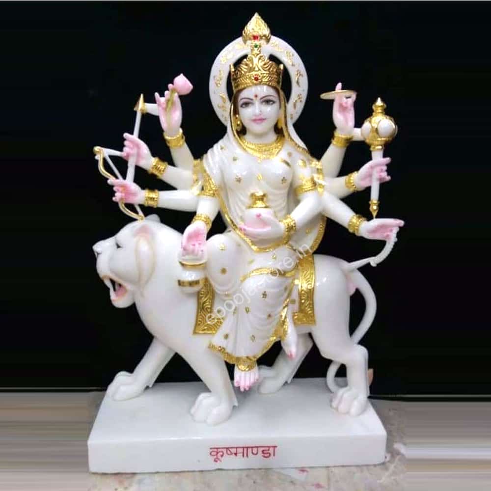 Kushmanda Devi Marble Idol Kushmanda Devi Marble Idol