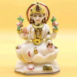 Lakshmi Devi Marble Idol 
