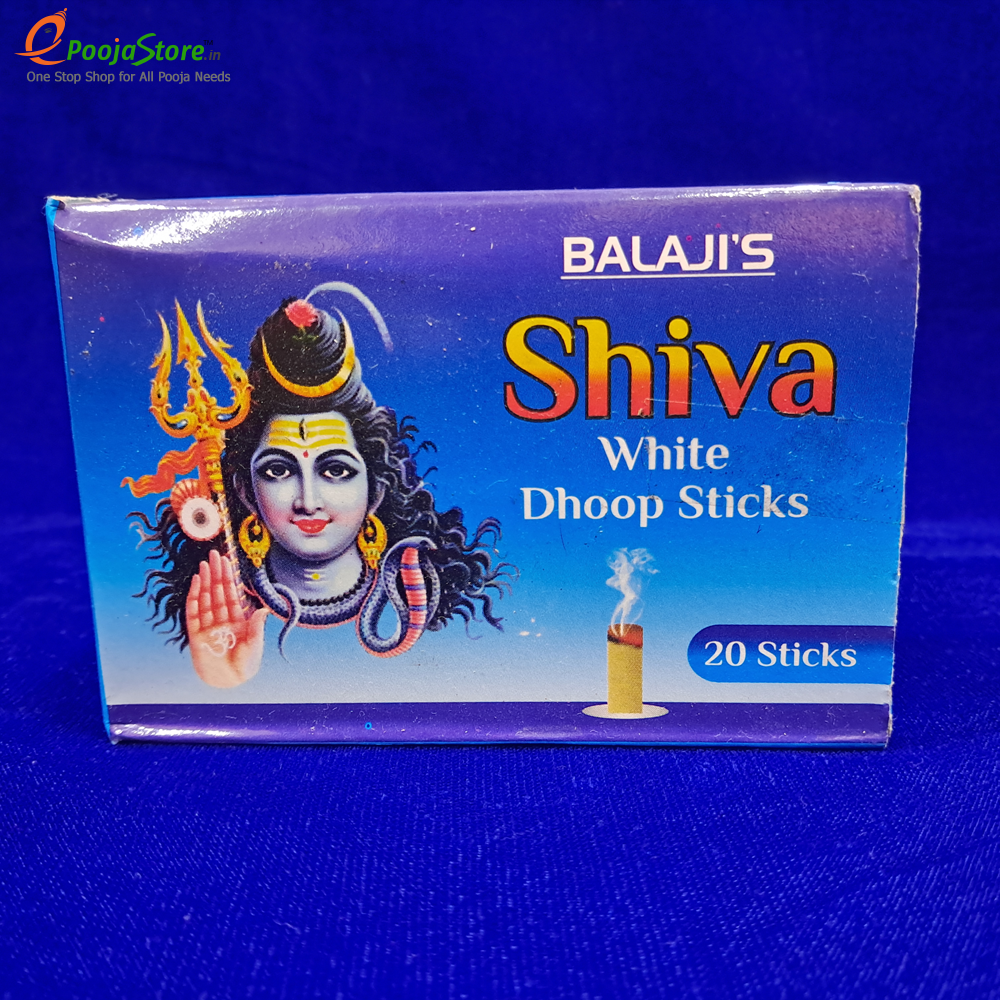 Shiva White Dhoop Sticks Shiva White Dhoop Sticks
