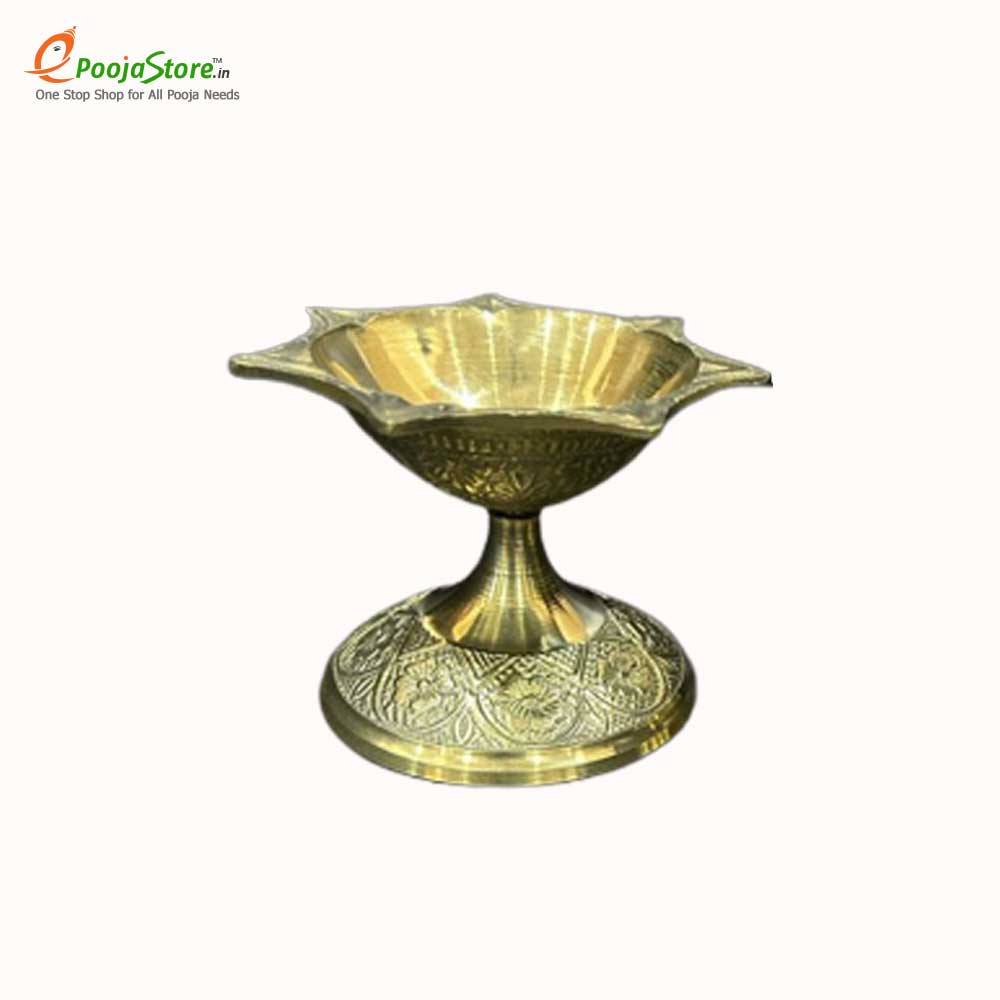 Brass 7 Batti Diyas