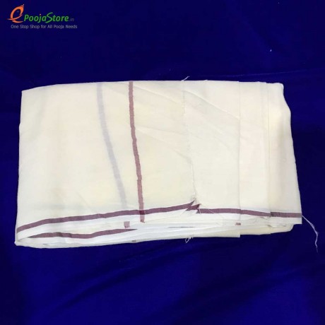 Nara Pattu Dhothi with out Angavastram