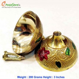 Meenakari Brass Diyas Big