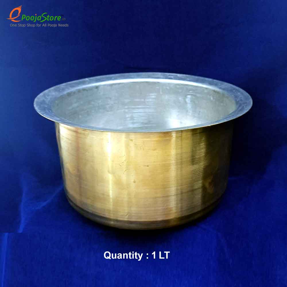 Brass Bowl Big - 1 Ltr