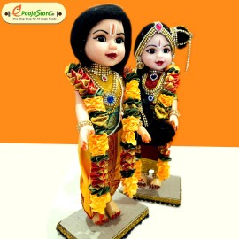 IYENGAR Wedding Pair Doll (13 Inchs)