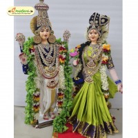 Venkateshwara Swamy With Padma Vathi Ammavaru