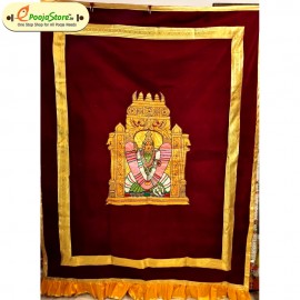 Ammavari Temple Curtain (5*7 FEET)