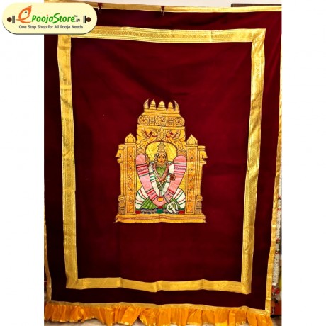 Ammavari Temple Curtain (5*7 FEET)
