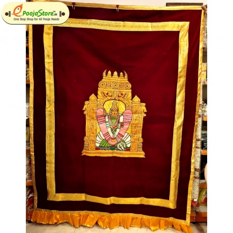 Ammavari Temple Curtain (5*7 FEET)