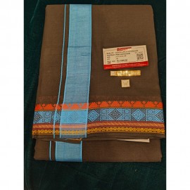 MW  Black Dhoti2