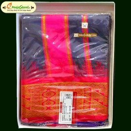 Minister White Mukunda Light Grey Dhoti