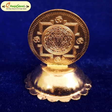 Durga Devi  with Stand Copper