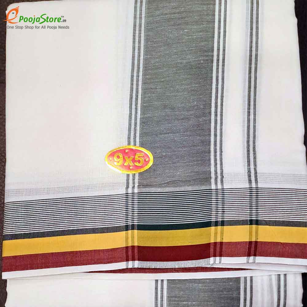 Cool Cotton Pancha With Kanduva