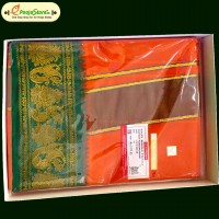 Minister White Dhoti (Ready to Wear)3
