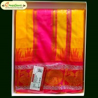 Minister White Dhoti (Ready to Wear)4