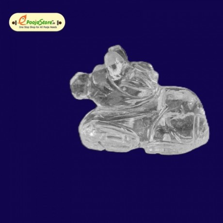 Sphatika Lingam with Nandi