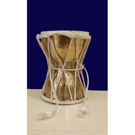 Brass Damaru