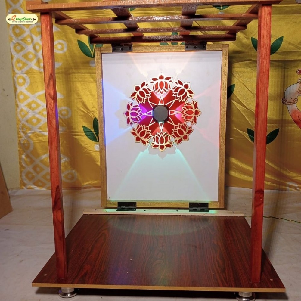 Foldable Pooja Mandir Standard Model