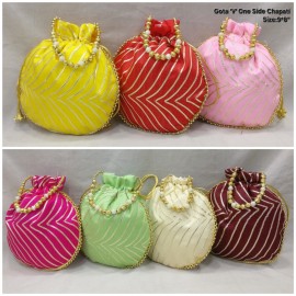 Gota 'V' potli (Pack of 5)