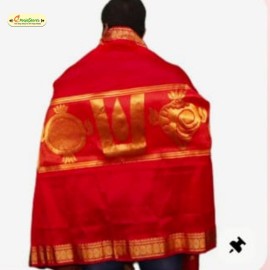 Namo Venkatesaya Zari Shawl