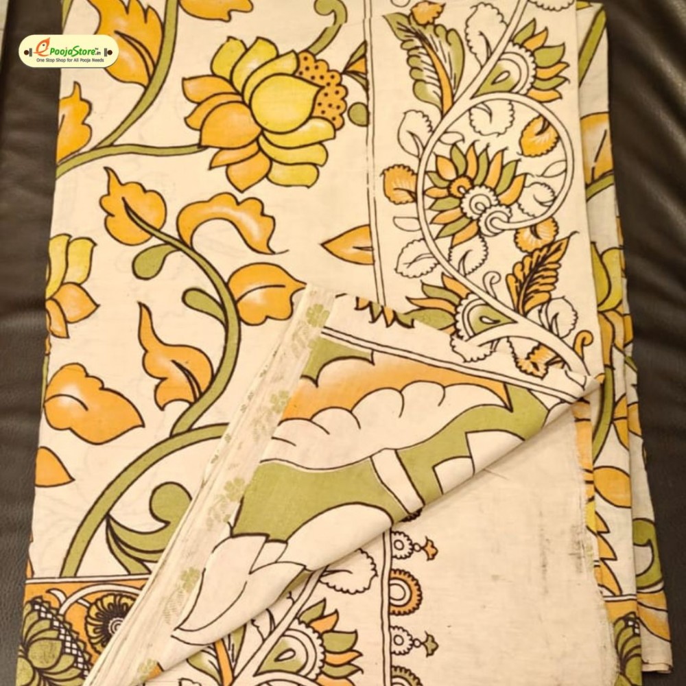 Pure Cotton Kalamkari Saree