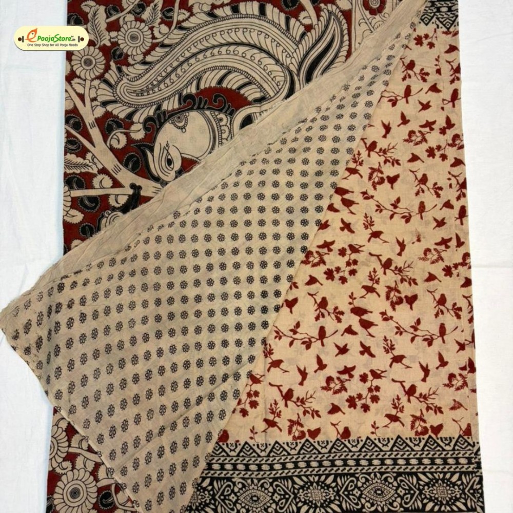 Kalamkari Pure Cotton Sarees