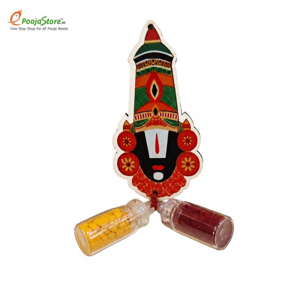 Venkateshwara Swamy Haldi Kumkuma Pack Of 10 