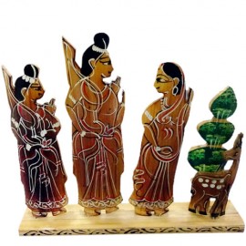 Lord Rama and Sita Decorative Stand 