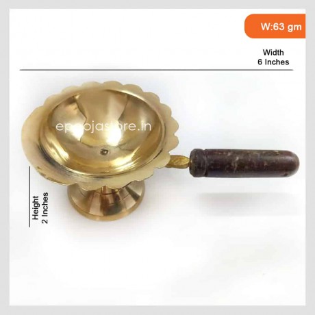 Dhupia Brass (Table Dhupia Brass Small Size)