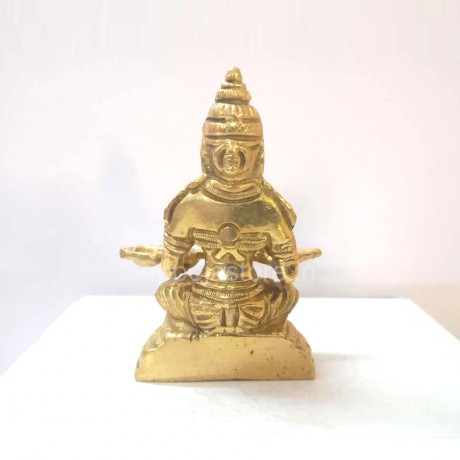 Annapurna Devi Idol Brass ( 3.5 inches)