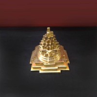 Sri Chakram Pure Brass (Meru 3 Inches)