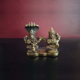 Vishnumurthy Lakshmi Devi Brass Idol (2.5 Inches)