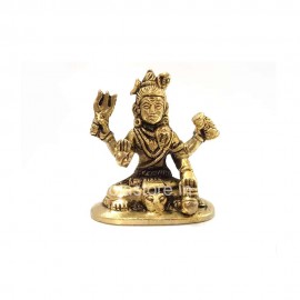 Shiva Bhagavan Idol ( God Shiva Brass Idol Small 2 inches)