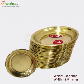 Brass Plain Plates (2 PCS)