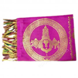 Venkateshwara Swamy Zari Shawl