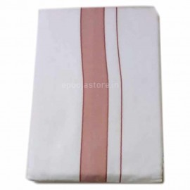 Dhoti Pink and Blue Border(Handlooms 9x5)