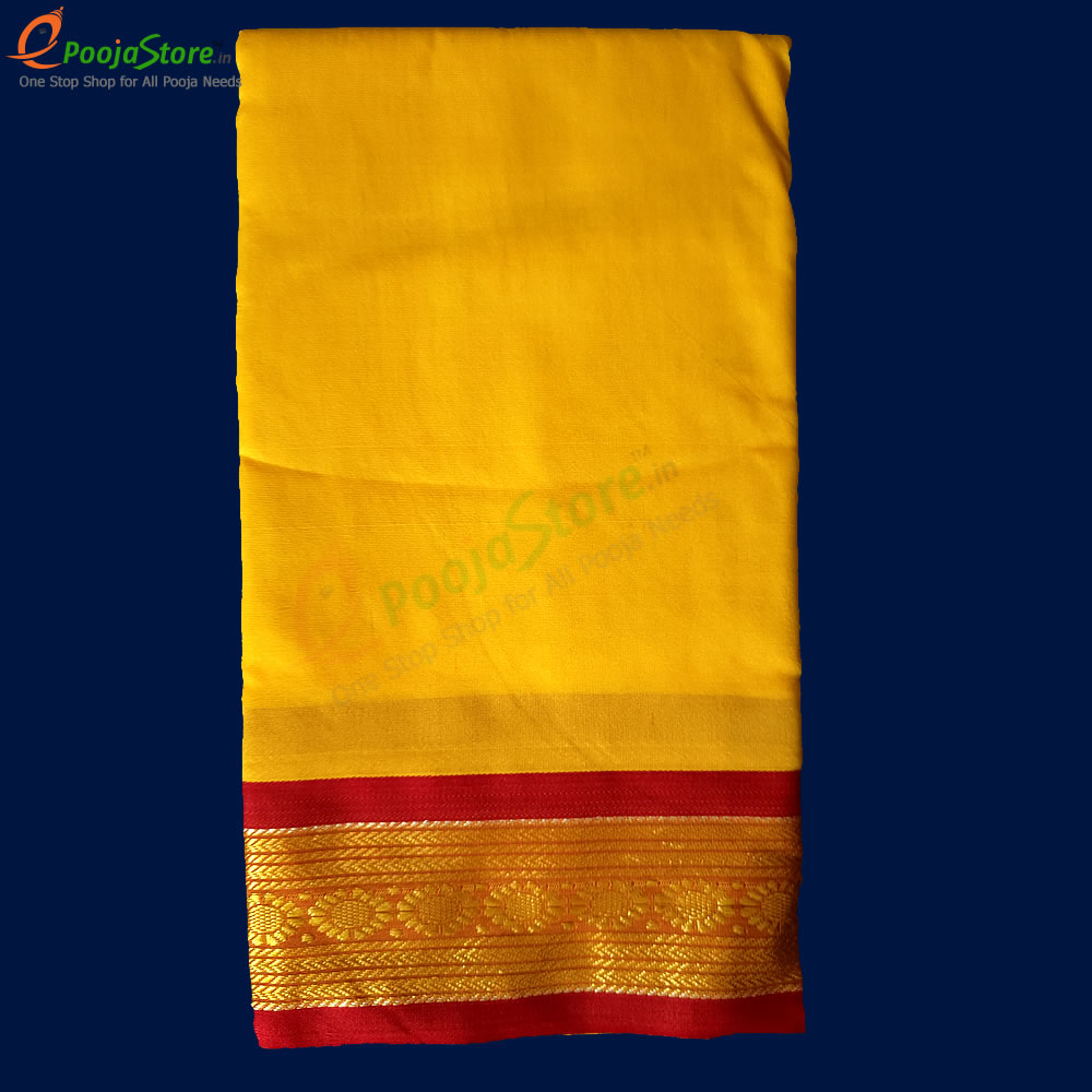 Ammavari Saree / Saree for Diety (Yellow Colour)