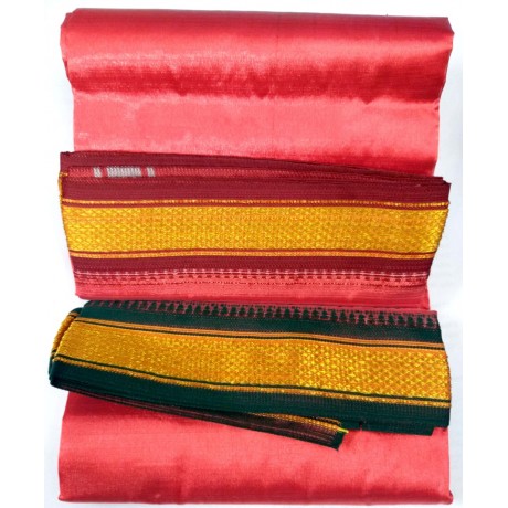 Dhothi for Utsava Vigraham (Red Colour) (1.8 Meters) (Pack Of 1)