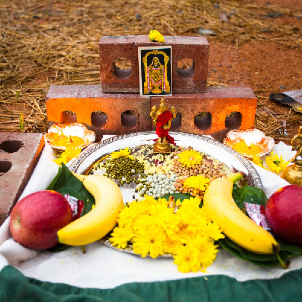 Pooja Samagri Kit for Sankusthapana/Bhoomi Pooja